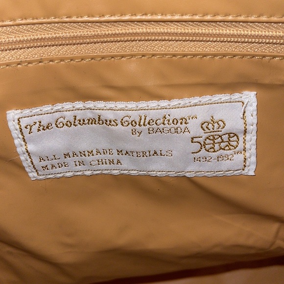 The Columbus Collection by Bagoda Vintage Map Carry On Duffle Bag Set “The Nina” - Picture 10 of 13